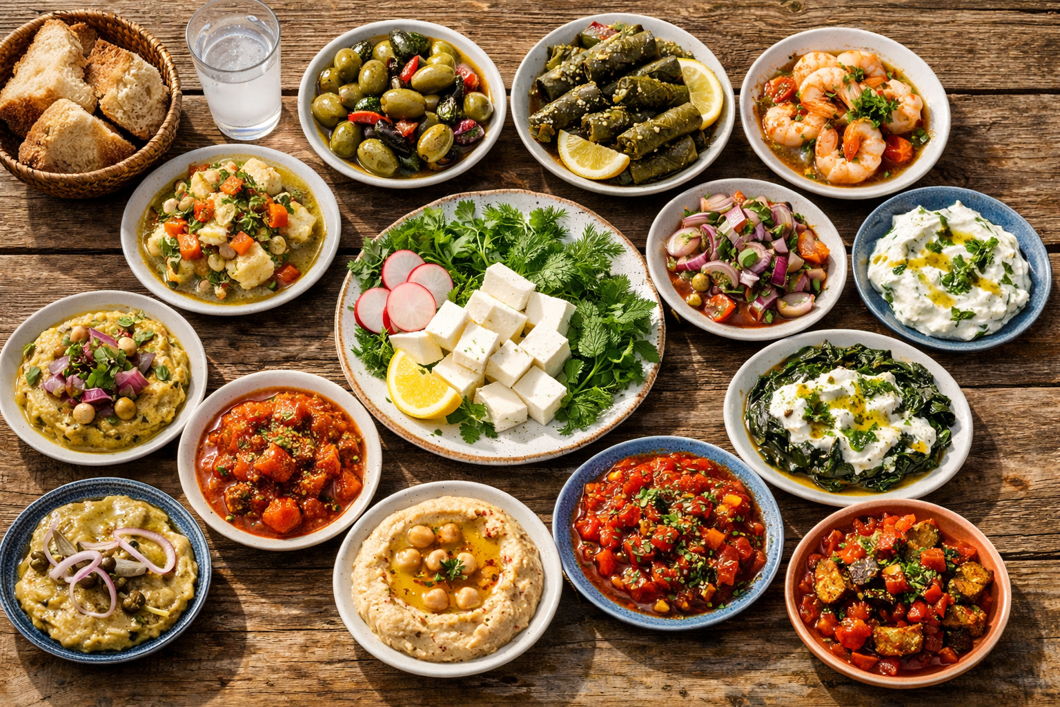 Ege mutfağında zeytinyağlı sofra